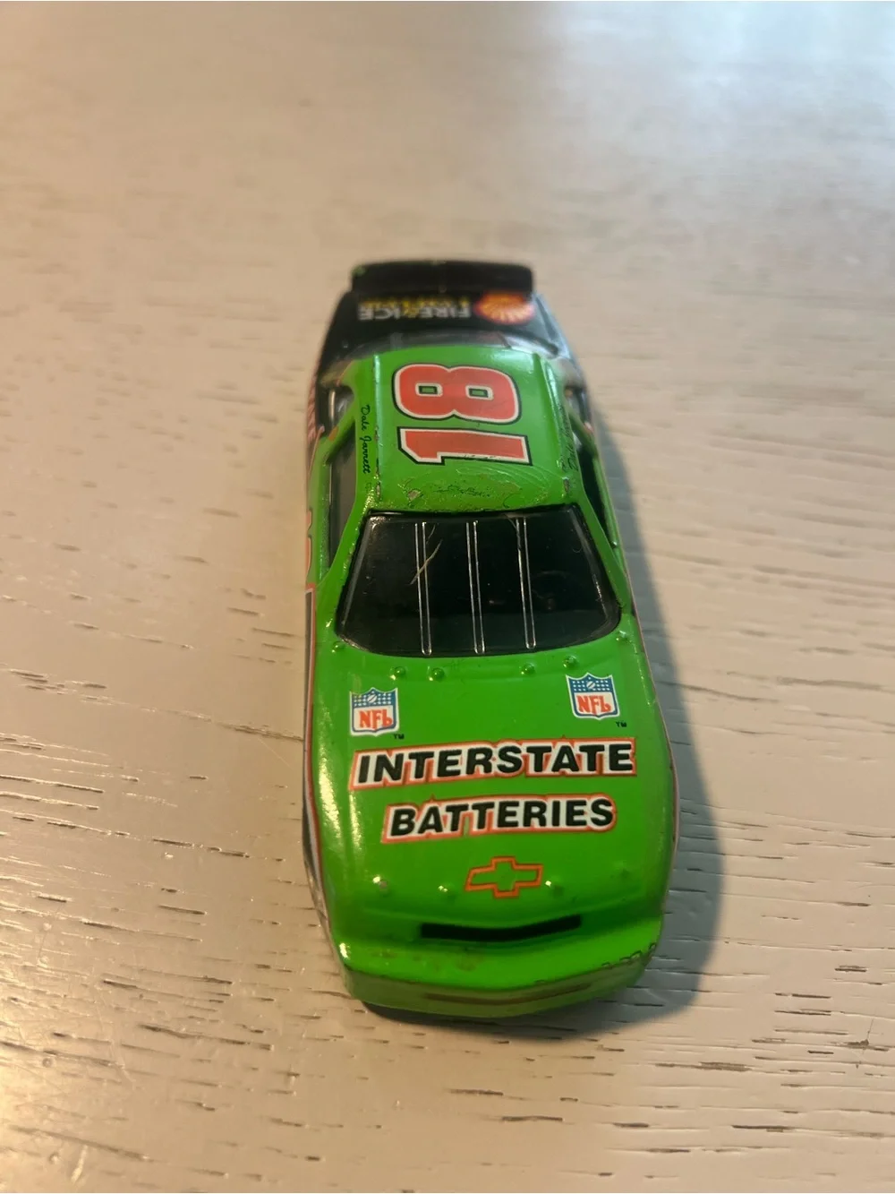 Interstate Batteries #18 Dale Jarrett Die-cast Car 1:43 -FBW NASCAR Chevy Lumina